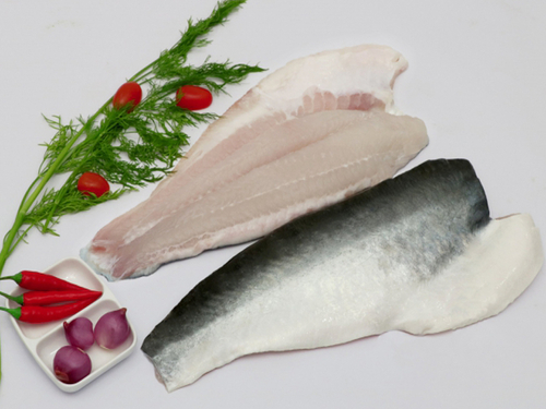 Frozen  Pangasius Fillets Skin On